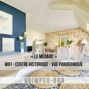 Appartement Le Medard - Confort - Wifi - Centre Historique - Entree Autonome, Quimper